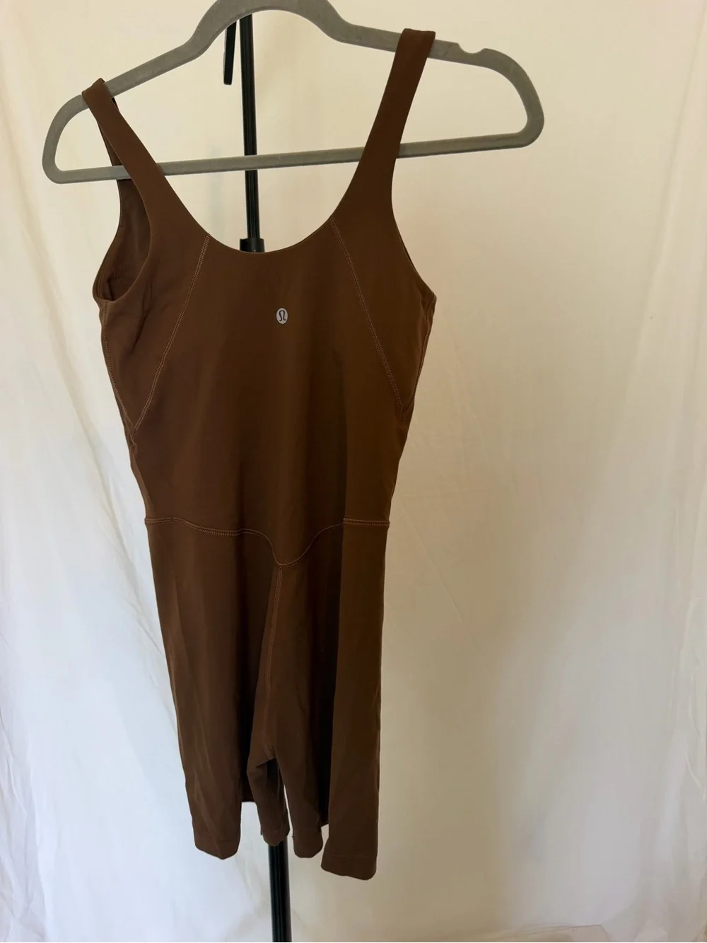 Lululemon Align Bodysuit 6” Espresso Brown Size 6 Built-In Bra